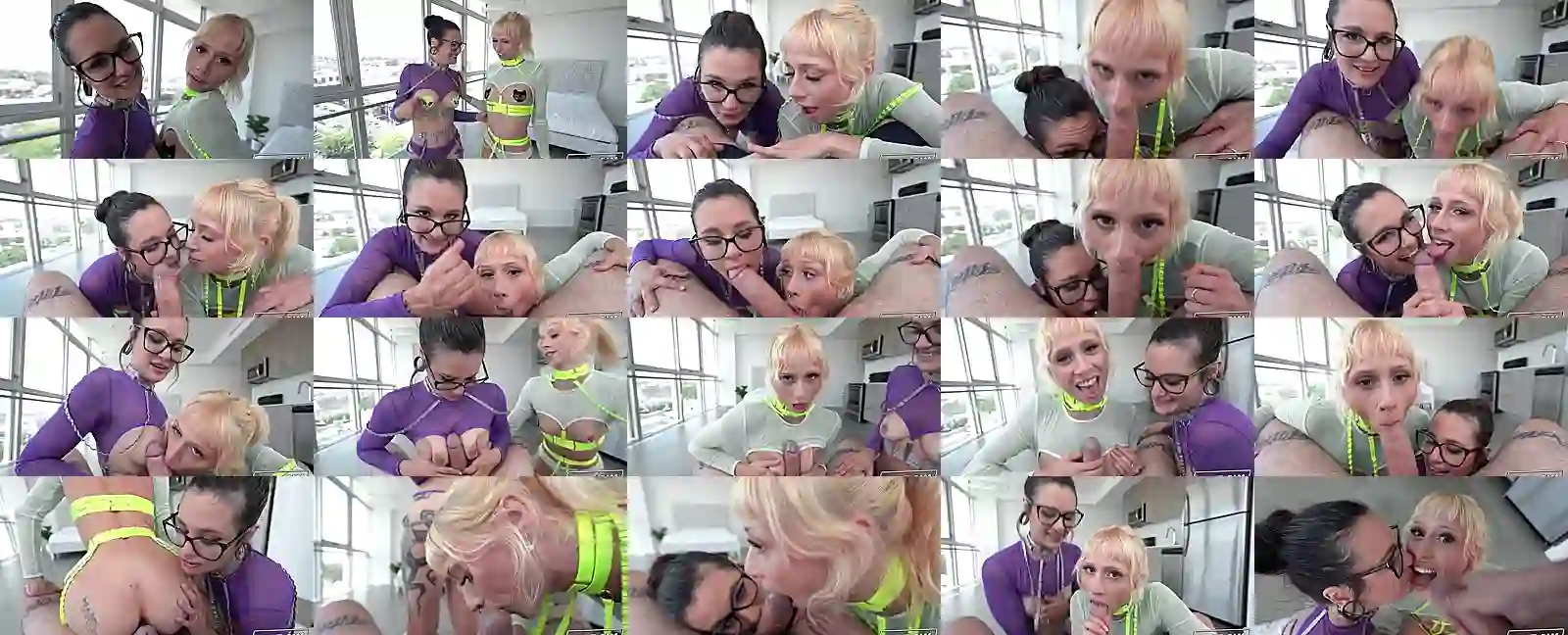 Hannah Quinn & Luna Lovely - BJ Raw
